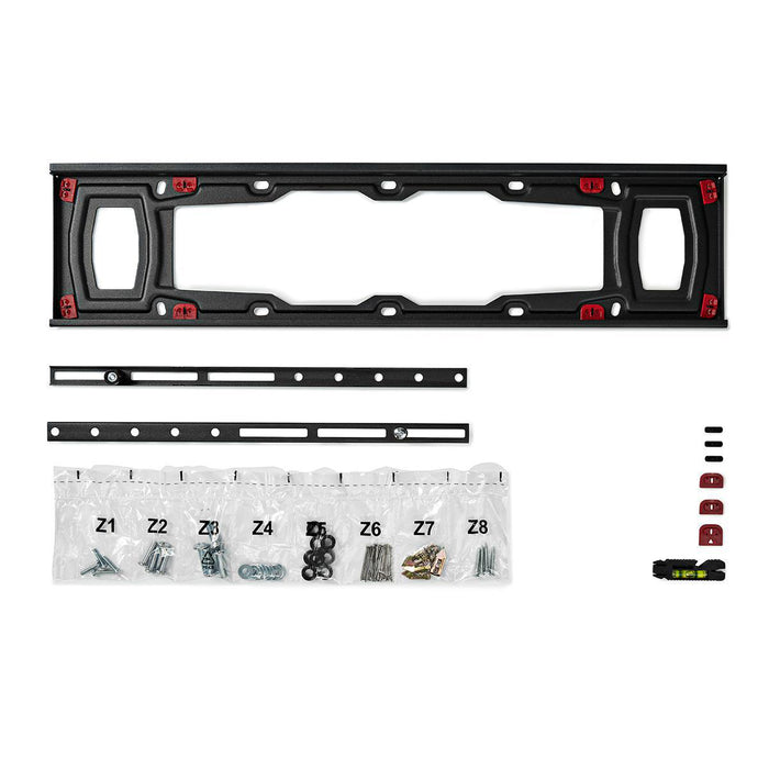 Fix TV konzol gipszkartonhoz | 37 - 70" | Max. 40 kg | 28 mm távolság a faltól | Fekete