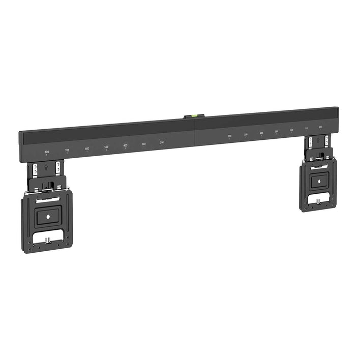 Nedis Fix TV fali tartó 43-100 hüvelyk - Ultra vékony Micro-Gap - Max. 75 kg - Fekete - VESA kompatibilis