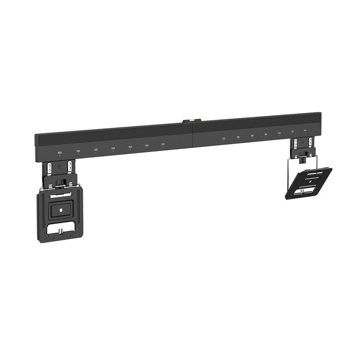 Nedis Fix TV fali tartó 43-100 hüvelyk - Ultra vékony Micro-Gap - Max. 75 kg - Fekete - VESA kompatibilis