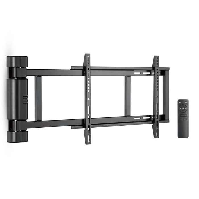 Elektromos TV-fali konzol 32–75" | Max. 40 kg | 90°-os elfordulási szög | Távirányító