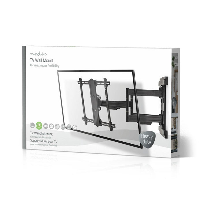 Teljes mozgású TV fali konzol | 37 - 80" | Max. 70 kg | 6 csuklópont