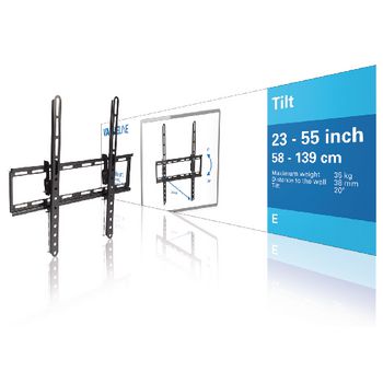 TV fali konzol dönthető 23 - 55" 35 kg