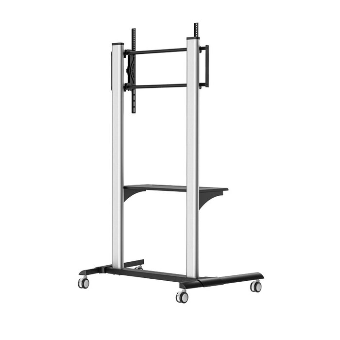 Görgős TV állvány akár 100 hüvelykig – nagy teherbírású | Wolff Mount | VESA 800x600 | 80 KG