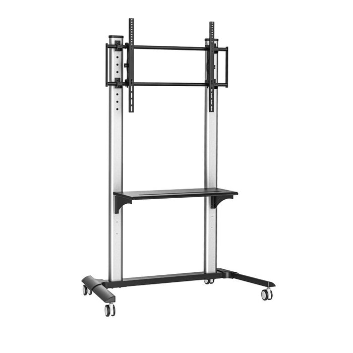 Görgős TV állvány akár 100 hüvelykig – nagy teherbírású | Wolff Mount | VESA 800x600 | 80 KG