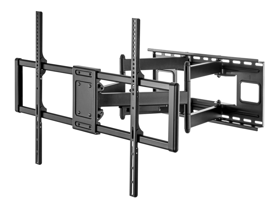 Wolff Mount | Extra teherbírású TV-fali tartó legfeljebb 120 hüvelykes TV-khez | 120 KG! | VESA 900x600 | 70 cm-re a faltól | 10 év garancia