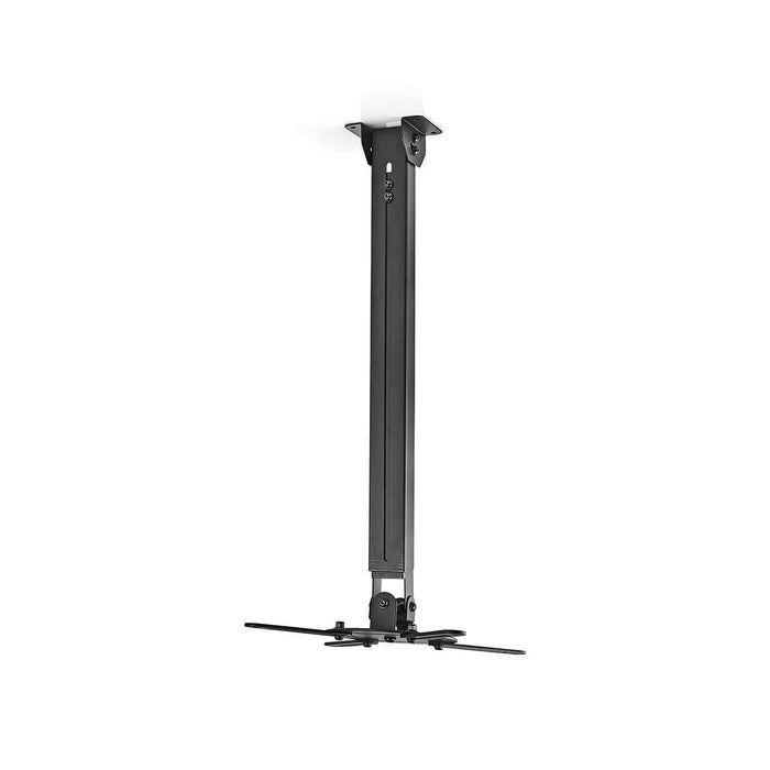 Plafon konzol projektorhoz | 360° forgatható | Max. 10 kg | Távolság a faltól 550 - 1000 mm | Fekete  