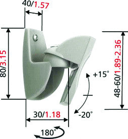 Vogels VLB 500 hangszóró tartó 2 db fekete