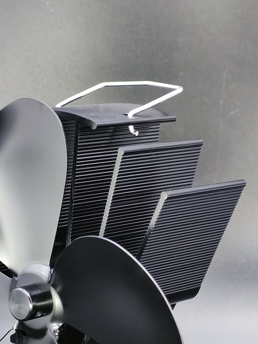 Kandalló ventilátor fatüzelésű kályhához 4 lapátos - Eco Fan - Hőenergiával működő ventilátor