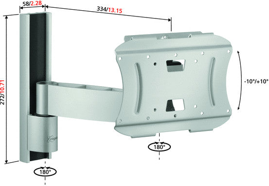 Vogels VFW 332 LCD/Plazma fali tartó