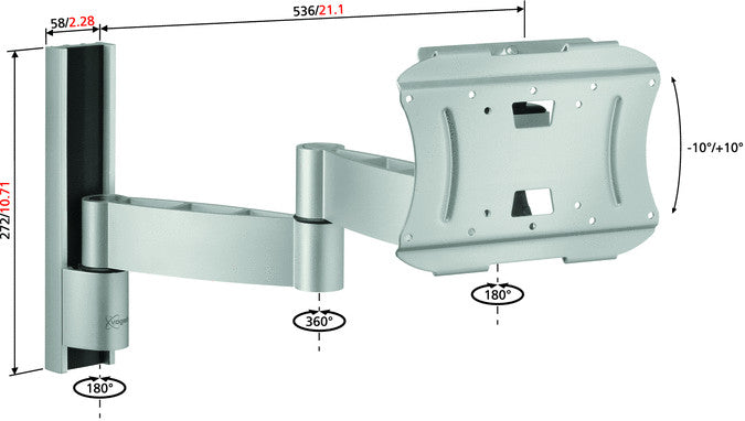Vogels VFW 432 LCD/Plazma fali tartó