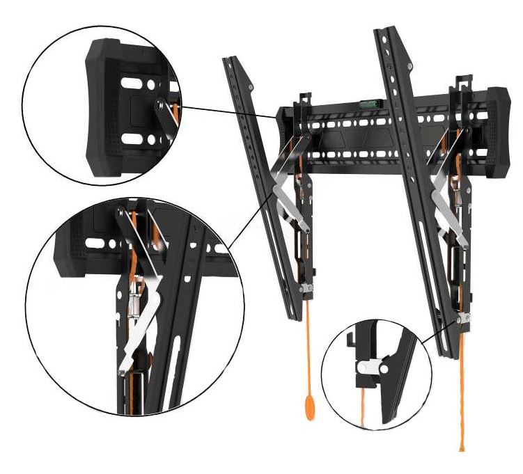 Wolff Mount TV fali konzol dönthető 32 - 55" 40 kg
