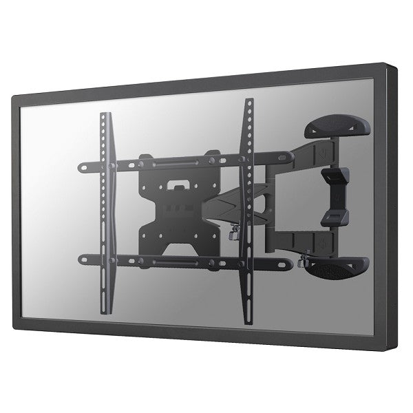 NewStar LED-W500 fekete TV konzol, mindössze 4 cm-re a faltól!