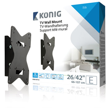 König univerzális TV fali konzol 42 hüvelykig
