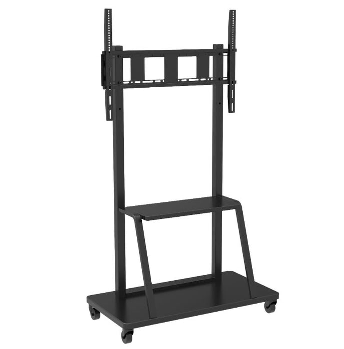 Wolff Mount gurulós prezentációs TV bútor | 55-100 hüvelyk képernyők | Súly max. 130 kg | VESA 600x800 | Univerzális