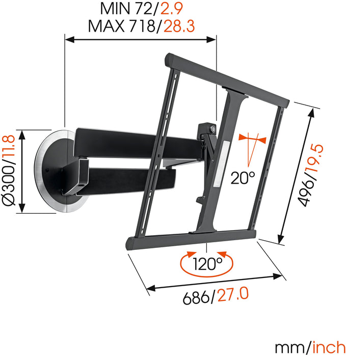 Vogel's DesignMount forgatható TV-tartó Next