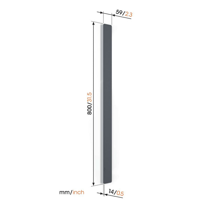 Vogel's cable 4 fekete kábelcsatorna 80 cm