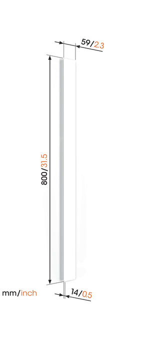 Vogel's fehér kábelcsatorna 80 cm