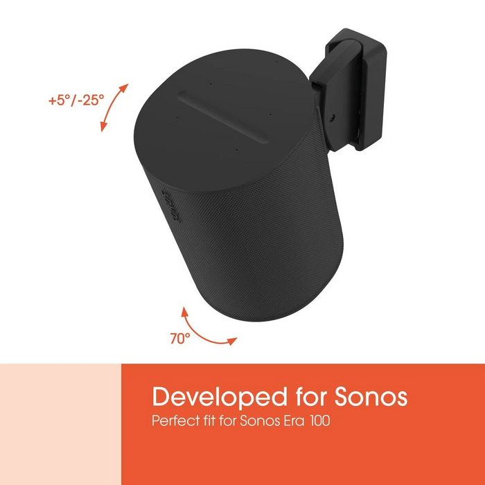 Sonos Era 100B Vogel’s fekete fali konzol